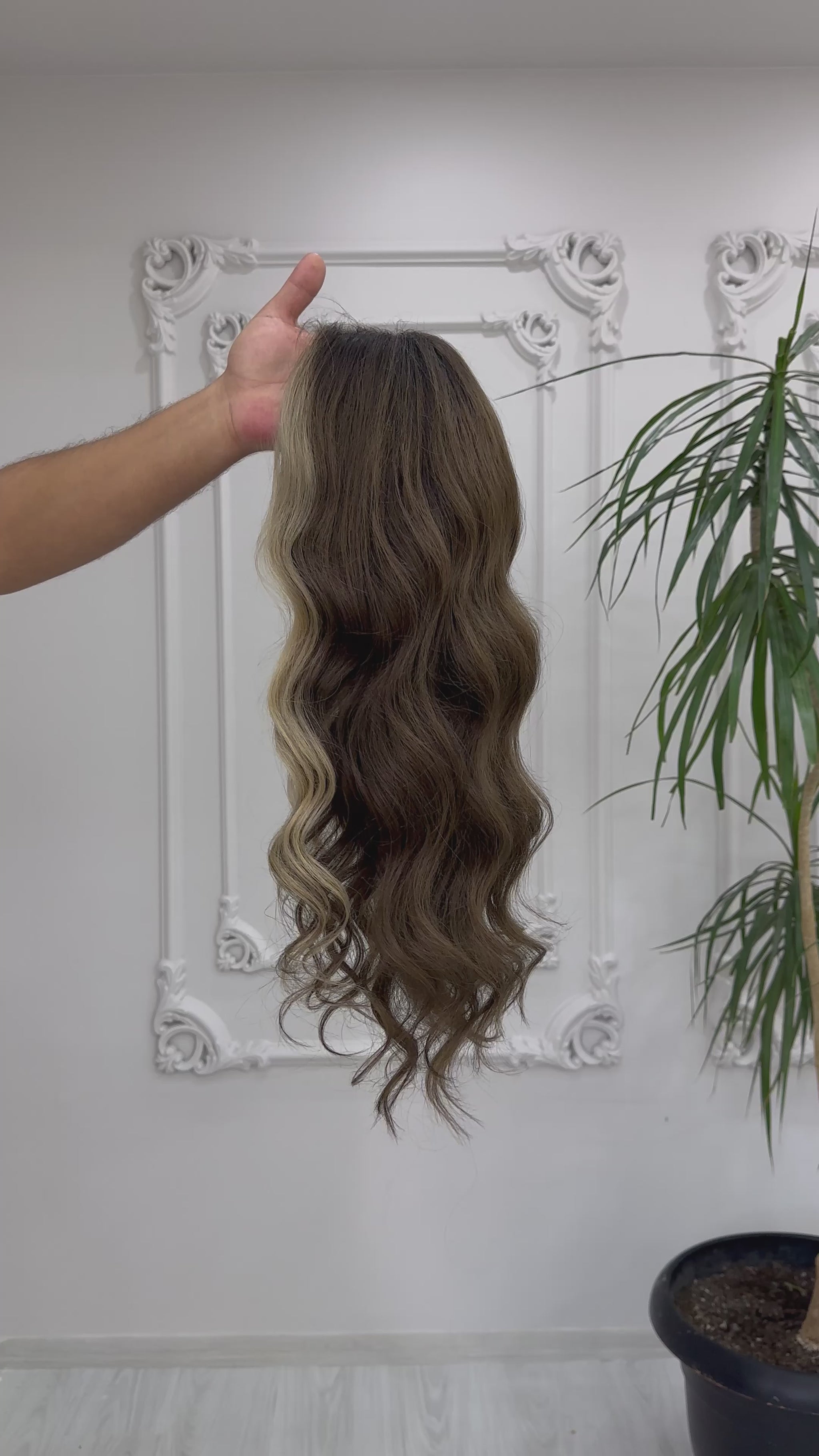 human hair wig, real human hair, premium hair, realistic skin base, handmade wig, natural hair, virgin hair, natural look, silk base wig, alopecia wig, hair loss, hair thinning, easy to wear, gift for her, ashy brown