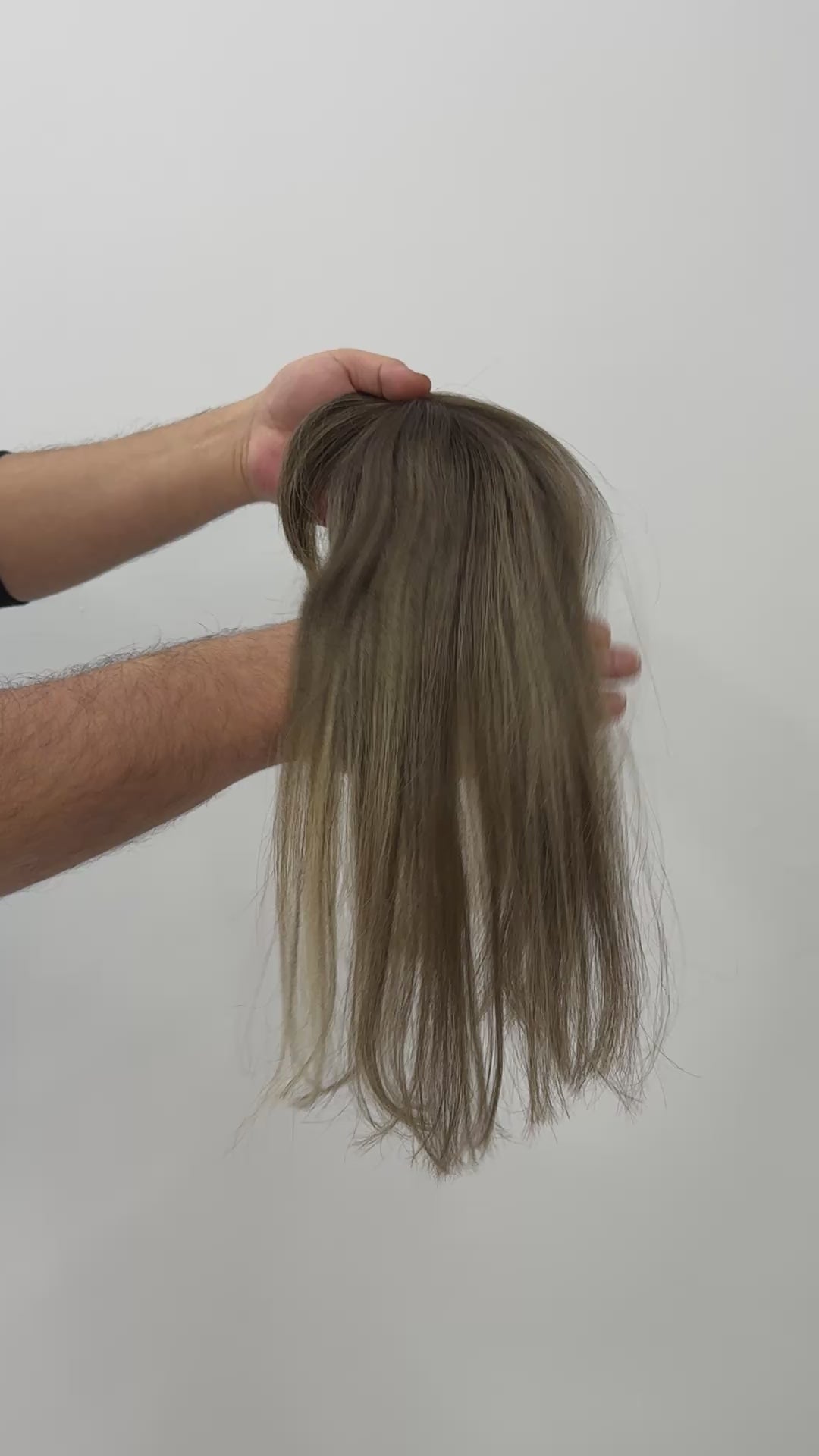 luxury mini human hair topper,5x5Luxury Mini Topper, Beige Auburn Topper, Honey Blonde Human Hair Topper, Real Human Hair Topper, Hair Toupee, Hair Topper for Hair Loss, handmade topper, alopecia, hair thinning, clip in, silk base topper, virgin human hair, realistic skin base, fake scalp, natural look